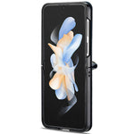 LC.IMEEKE L1 til Samsung Galaxy Z Flip4 5G cover i læder+PC med stropper og kortlommer