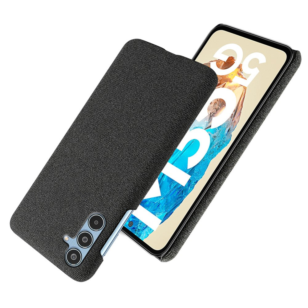 Til Samsung Galaxy M35 5G Cover Stoftekstur Anti-ridse Beskyttende PC Telefoncover