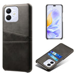 For Honor X60i 5G Case Dual Card Slots PU Leather + Hard PC Phone Cover