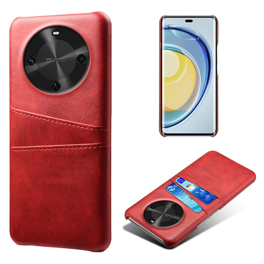 For Huawei Maimang 30 5G Case Dual Card Slots PU Leather + Hard PC Phone Cover