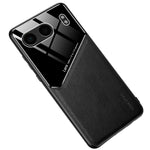 For OnePlus Nord 4 Case Leather Coated PC+TPU Phone Back Cover