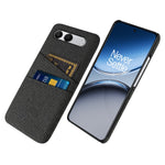 For OnePlus Nord 4 Case Cloth + Hard PC Phone Cover with Dual Card Slots