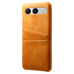 Til OnePlus Nord 4-etui Dobbeltkortpladser PU-læder + hårdt pc-telefoncover