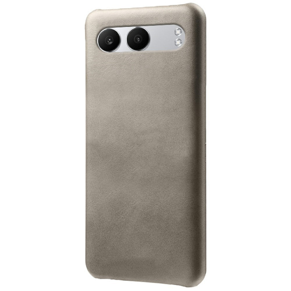 For OnePlus Nord 4 Case Calf Texture PU Leather Hard PC Protective Phone Cover