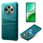 Oppo Reno12 F 5G-skal med dubbla kortplatser i PU-läder + hårt PC-mobilskal