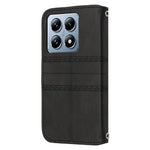 For Xiaomi 14T Pro Case Wallet PU Leather Imprinted Pattern Phone Cover
