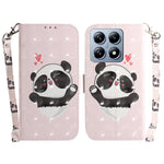 For Xiaomi 14T Pro Case Pattern Printing Leather Wallet Phone Cover with Wrist Strap