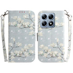 For Xiaomi 14T Pro Case Pattern Printing Leather Wallet Phone Cover with Wrist Strap