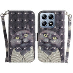 For Xiaomi 14T Pro Case Pattern Printing Leather Wallet Phone Cover with Wrist Strap