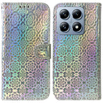 For Xiaomi 14T Stand Case Dazzling Flower Leather Phone Cover