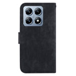 For Xiaomi 14T Wallet Case Tiger Imprint Leather Shockproof Phone Cover