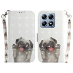 For Xiaomi 14T Case Pattern Printing Leather Wallet Phone Cover with Wrist Strap