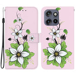 Til Motorola Edge 60 Neo 5G / Edge 50 Neo 5G / Moto S50 5G / ThinkPhone 25 5G Pung-Telefoncover Anti-Fald Læder Flip Cover Med Mønsterprint