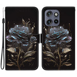 Til Motorola Edge 60 Neo 5G / Edge 50 Neo 5G / Moto S50 5G / ThinkPhone 25 5G Pung-Telefoncover Anti-Fald Læder Flip Cover Med Mønsterprint