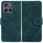For Motorola Edge 60 Neo 5G / Edge 50 Neo 5G / Moto S50 5G / ThinkPhone 25 5G Case Tiger Imprint Leather Wallet Phone Cover