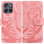 For Motorola Edge 60 Neo 5G / Edge 50 Neo 5G / Moto S50 5G / ThinkPhone 25 5G Case Tiger Imprint Leather Wallet Phone Cover