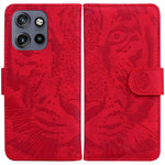 For Motorola Edge 60 Neo 5G / Edge 50 Neo 5G / Moto S50 5G / ThinkPhone 25 5G Case Tiger Imprint Leather Wallet Phone Cover