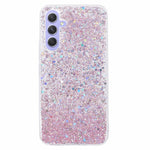 Til Samsung Galaxy S24 FE cover Stødsikker blød TPU telefoncover Glitrende design