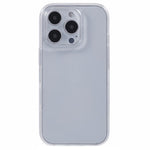 Til iPhone 16 Pro Cover TPU-ramme Klart akrylbagpanel telefoncover med PET-film