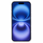 For iPhone 16 Plus Case TPU Frame Clear Acrylic Back Phone Cover with PET Film