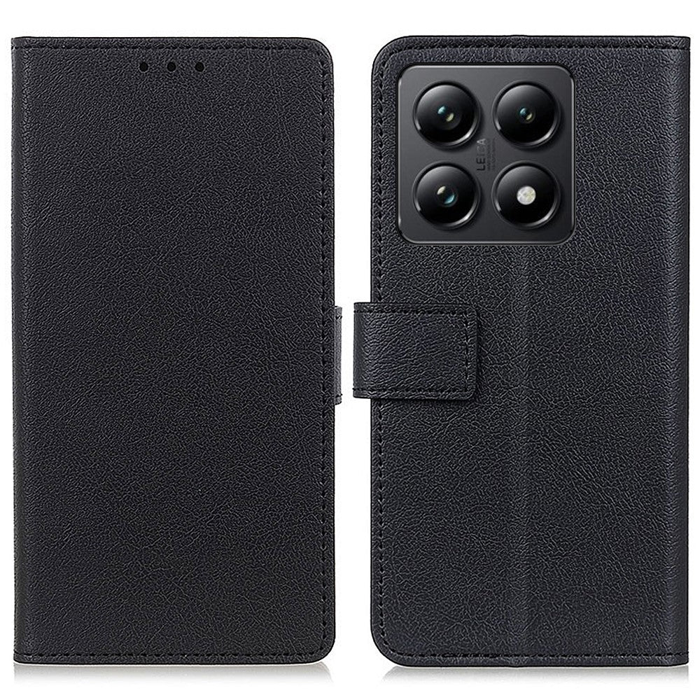 For Xiaomi 14T Pro Case PU Leather Stand Wallet Phone Cover