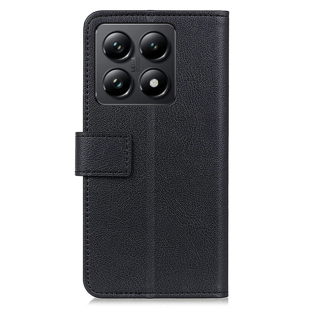 For Xiaomi 14T Pro Case PU Leather Stand Wallet Phone Cover