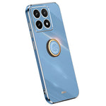 XINLI For Xiaomi 14T Pro Case Ring Kickstand Electroplating TPU Phone Cover