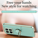 XINLI For Xiaomi 14T Case Ring Kickstand Electroplating TPU Phone Cover