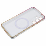 For Samsung Galaxy S24+ Magnetic Case TPU Gradient Electroplated Phone Cover