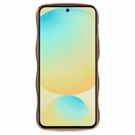 For Samsung Galaxy A55 5G Case Love Hearts TPU Phone Cover Curly Wave Frame Large Window
