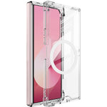 IMAK For Samsung Galaxy Z Fold6 5G Clear Case Magnetic Case Shockproof PC+TPU Phone Cover