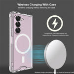 IMAK For Samsung Galaxy Z Fold6 5G Clear Case Magnetic Case Shockproof PC+TPU Phone Cover