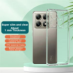 IMAK UX-5 Series For Xiaomi 14T Pro Case Transparent TPU Ultra Slim Phone Cover
