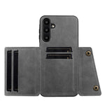 Til Samsung Galaxy A16 5G / A16 4G Etui Kortpladser Støttefod Læder + TPU Telefoncover