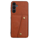 Til Samsung Galaxy A16 5G / A16 4G Etui Kortpladser Støttefod Læder + TPU Telefoncover