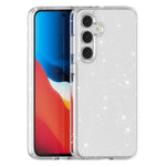 Til Samsung Galaxy S24 FE Etui TPU+PC Glimmer Gennemsigtigt Telefoncover