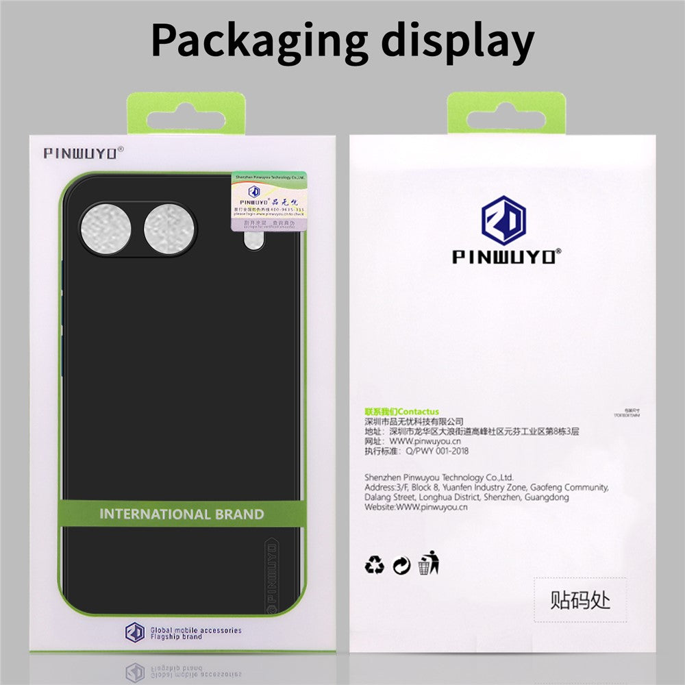 PINWUYO JK Touching Series Cover til OnePlus Nord 4 – Silkeagtig Blød TPU Bagside