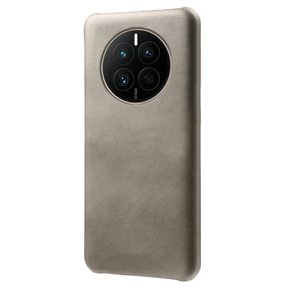 Huawei Mate 50 4G, stötdämpande bakstycke i PU-läder, hårt PC, halkfritt skyddande mobilskal