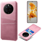 For Huawei Mate 50 4G Anti-scratch PU Leather+PC Hard Case Dual Card Slots Protective Phone Cover