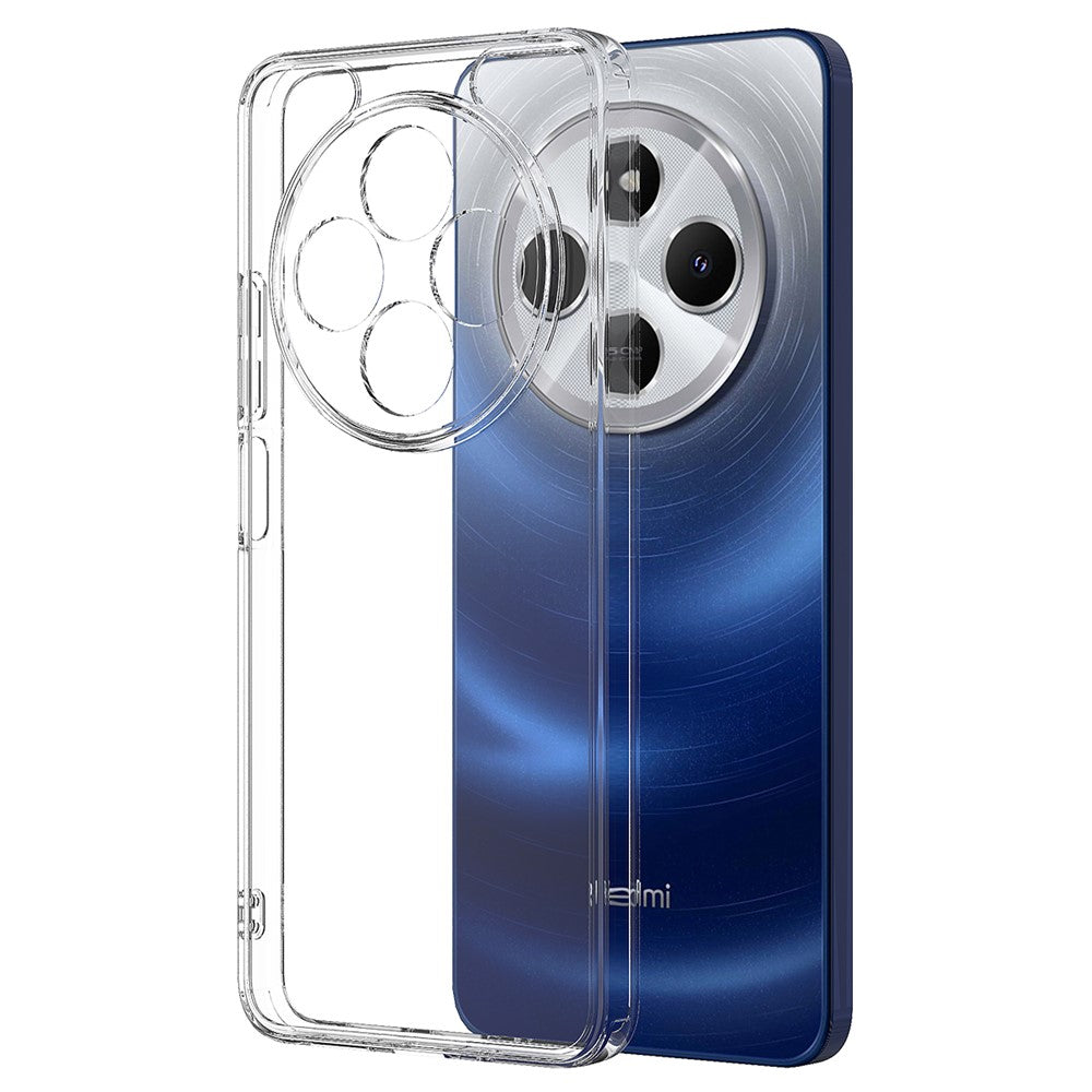 For Xiaomi Redmi 17C 4G / Poco C75 5G / Poco C75 4G / Redmi 14R 5G / 14C 4G Clear Phone Case TPU+Acrylic Shockproof Phone Back Cover