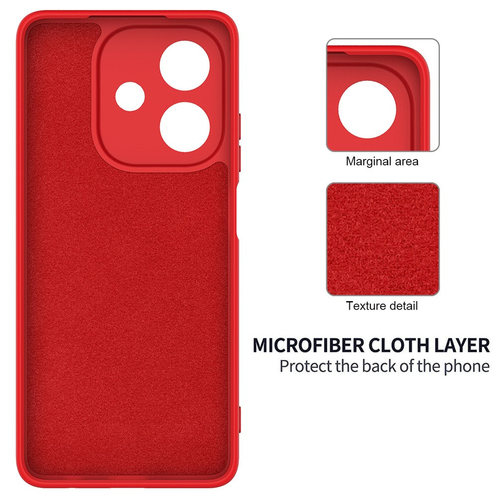 For Oppo A3x 5G / A40 4G Case Liquid Silicone Anti-Scratch Phone Cover with Hand Strap