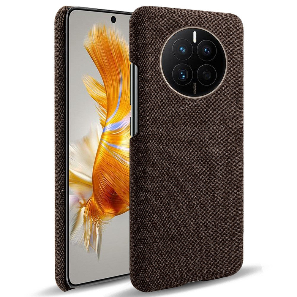 Huawei Mate 50 4G stötsäkert skal enfärgat hårt PC+tyg reptåligt skyddande fodral