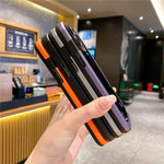 WOLMTT For iPhone 16 Pro Max Case Colorful Frame Soft TPU Clear Phone Cover