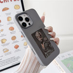 For iPhone 16 Pro E Ink Phone Cover 4-Color Display Pattern Customized Case