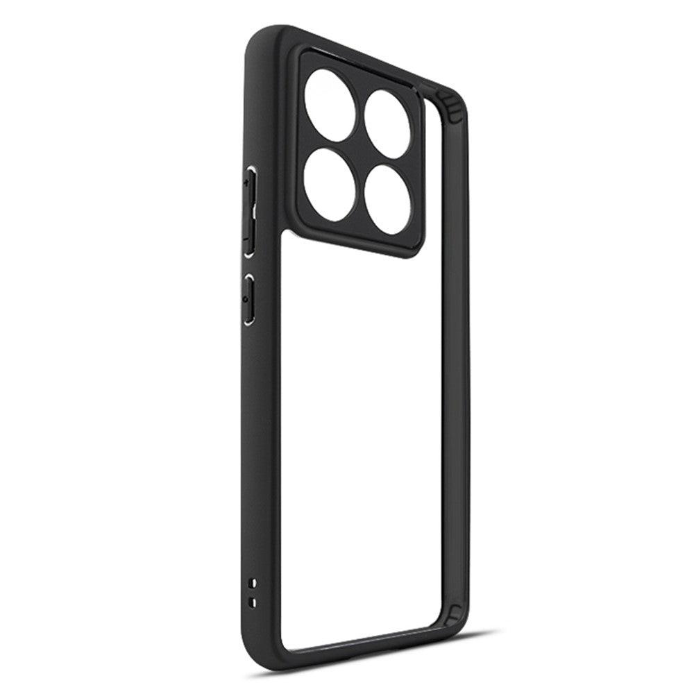 For Xiaomi 14T Pro Case Shockproof PC+TPU Clear Back Phone Cover
