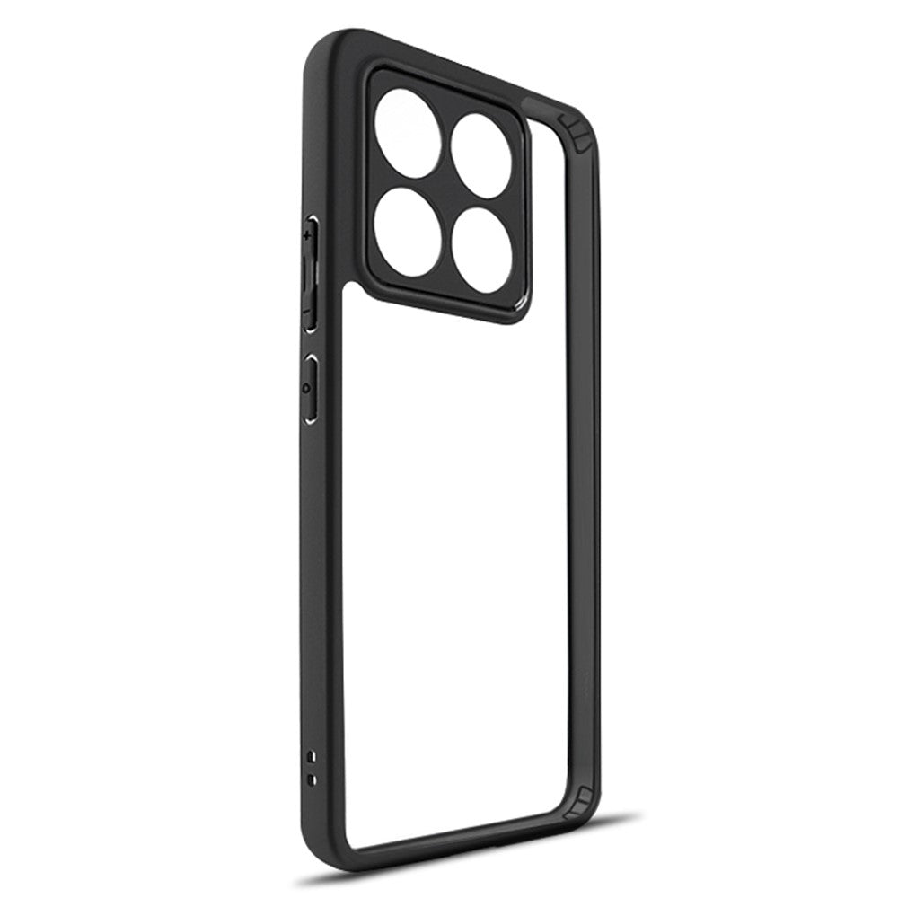 For Xiaomi 14T Case Shockproof PC+TPU Clear Back Phone Cover