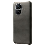 For Honor X40i 5G Slim Shockproof Phone Cover Calf Texture PU Leather Coated Hard PC Anti-Scratch Phone Case