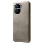 For Honor X40i 5G Slim Shockproof Phone Cover Calf Texture PU Leather Coated Hard PC Anti-Scratch Phone Case