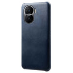 For Honor X40i 5G Slim Shockproof Phone Cover Calf Texture PU Leather Coated Hard PC Anti-Scratch Phone Case