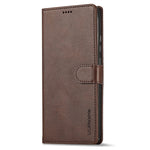 LC.IMEEKE For Xiaomi 14T Case Calf Texture PU Leather Stand Wallet Phone Cover